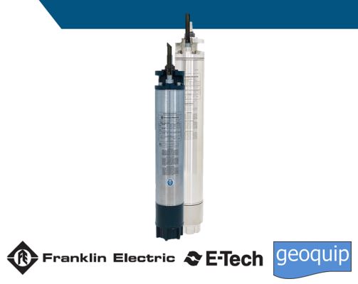 6 inch Franklin Electric E-tech Encapsulated High Temp 90dc Submersible Motors